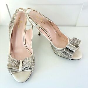 Kate Spade Beige Heels